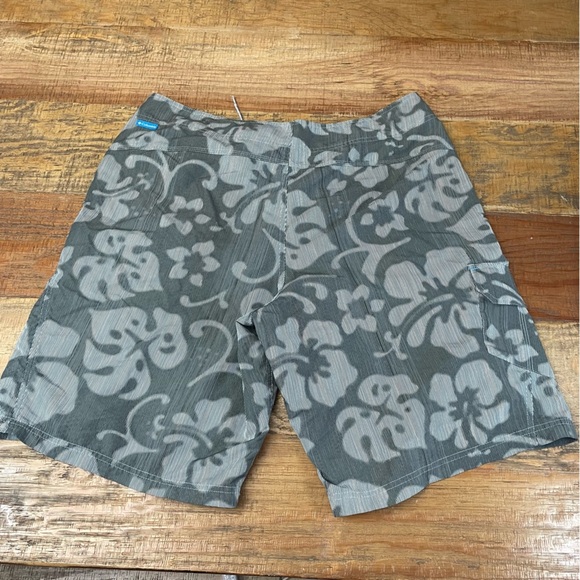 Columbia Mens Size 38 PFG Offshore Board Shorts UPF 50 Omni Shade Blue Gray New - Picture 5 of 10